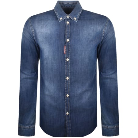 【限定製作】 DSQUARED2 Classic Western Denim Shirt Blue | Mainline トップス